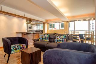 Em frente à praia em Balneário, 6 hóspedes VU3572 - 9