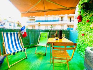 studio city center beach side free paddle beautiful terrace - Nizza - 9
