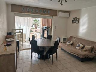 Appartement 3P face à la plage avec balcon, clim et parking, Canet Sud - 6 pers - FR-1-750-62 - Canet-en-Roussillon - 4