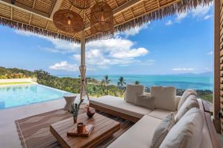 Bohemian Chic Seaview Villa - Koh Samui - 2