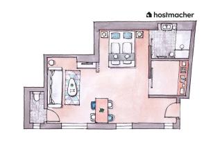 Chic Studio Near Metro & Center by HM - Wien - 1