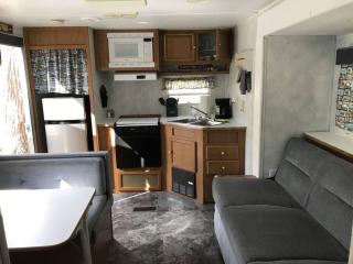 Platte-Camper in Woods w/FirePit & Hot Tub Access - Benzonia - 1