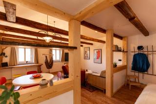Ferienwohnung Landscapeapartment, 46qm Individual Fewo mit Fernblick ins Zittauer Gebirge, Ferienapartment im historischen Altstadtkern Zittau - Zittau - 6