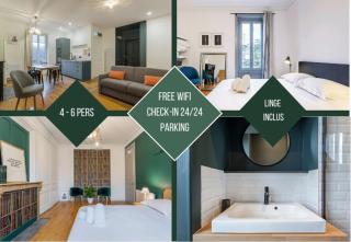 10' de Lyon- Appartement Tassin Centre - 2 Parking - Tassin-la-Demi-Lune - 9
