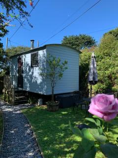 Tides Reach, Deluxe Shepherds hut 1, 100m from the Beach - St Merryn - 0