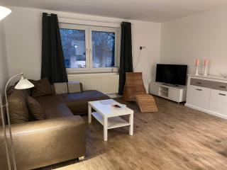 Wunderschöne Ferienwohnung mit Balkon auf dem Bauernhof - Greven - 9