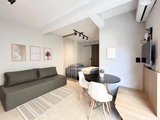 001 - Apartamento monoambiente em lindo residencial com piscina na praia de Bombas - Bombinhas - 8