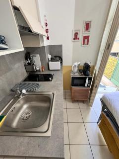 Grimaldi Central AC 2 terraces Wifi 5mins SEA - Nice - 1