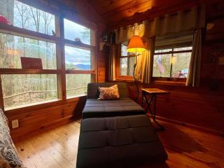 Private Mtn Love Shack w/ fast wifi, BBQ & view - Franklin - 6