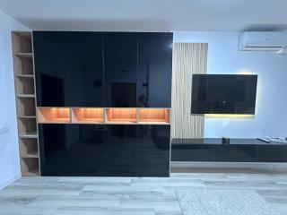 Cozy black 1 bedroom apartment - Bucarest - 9