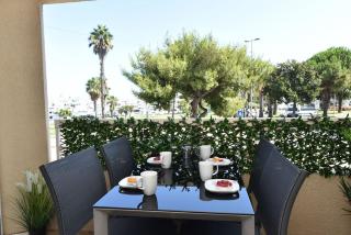 AU PORT - BRAND NEW flat w 1 bedroom, balcony, parking, AC - Antibes - 0