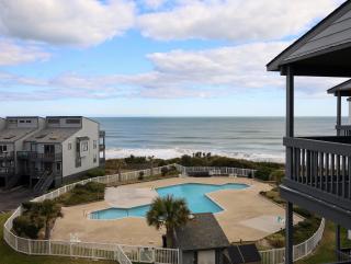 Sun Catcher Oceanfront Pool Balcony - North Topsail Beach - 5
