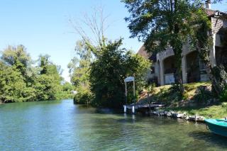 Ô Pied Dans l'O, villa pieds dans l'eau à proximité du Lac du Bourget / Aix les Bains - Chanaz - 0