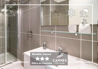 Azur Évasion Meublé Classé 3 etoiles Croisette Festival Residence Grand Hôtel - 4