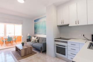 URBANIZACIÓN COPACABANA - La Manga del Mar Menor KM2 - Vistas a Mediterráneo Dormitorio doble y sofá-cama - La Manga del Mar Menor - 8