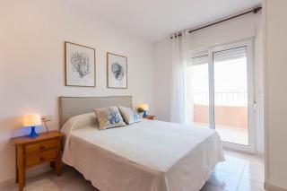 URBANIZACIÓN COPACABANA - La Manga del Mar Menor KM2 - Vistas a Mediterráneo Dormitorio doble y sofá-cama - 0