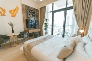 Wonderful Studio with Balcony & City Views - Dubai - 9