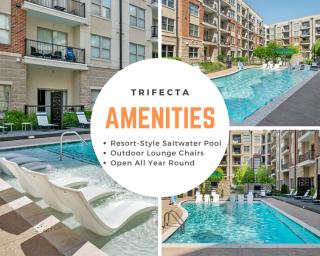 Uptown 4th Ward Luxury Apt Year-Round Pool - Charlotte - 9