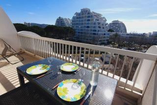 Studio Port Jo CLIM WIFI Garage et Piscine au Couchant 3pers - ROSSIconciergerie - Linge inclus - La Grande-Motte - 9