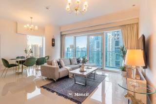 Manzil - 2BR in Dubai Marina with Sea and Marina View - Dubai - 0