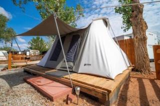 Moab RV Resort Glamping Setup Tent in RV Park #2 OK-T2 - Moab - 0