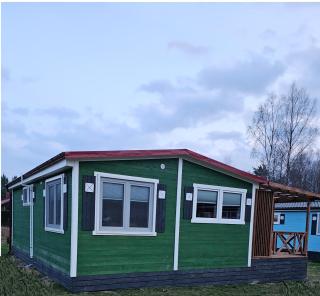 Domek letniskowy zielony-całoroczny - 2