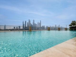 Sea and Palm View from 1BD apt in Beachfront - Dubai - 7