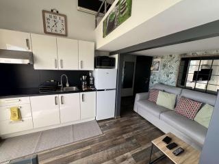 Studio mezzanine avec clim, piscine, proche plage, ascenseur, lave-linge - FR-1-702-27 - 1