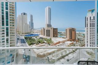 Chic 1BR Sea View Dubai Marina - Dubai - 0