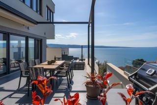 Villa Grey with 4 bedrooms, Heated pool, Sauna, Media room, Sea Views - Jesenice - 5