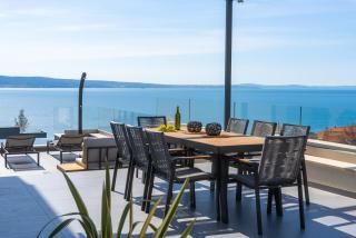 Villa Grey with 4 bedrooms, Heated pool, Sauna, Media room, Sea Views - Jesenice - 2