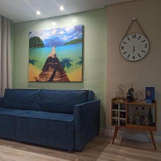 Apto 2 dorm, 1 vaga, WiFi, Ar Cond - Praia Grande - 6