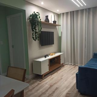 Apto 2 dorm, 1 vaga, WiFi, Ar Cond - Praia Grande - 7