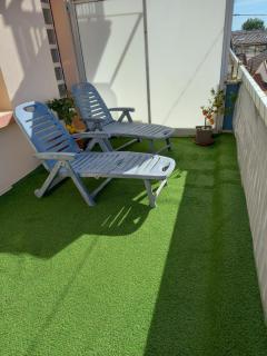 Studio avec grande terrasse 2 personnes à Valras plage - Valras-Plage - 1