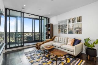Chic 1-Bed with Parking, Infinity Pool and Gym - Brisbane - 8