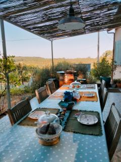 Chambre familiale Anna "Mon lit au pré" , jusqu'à 4 adultes et 2 enfants avec piscine Familles, Couples ou Femmes seulement - Pontours - 4