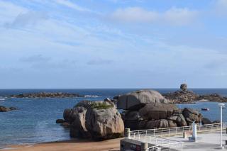 Appartement avec terrasse VUE SUR MER plage du Coz-Pors à TREGASTEL - Réf 726 - Trégastel - 1
