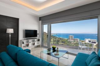 Rhodes Skyline Suite with out Door Jacuzzi Sea View A2 - 6