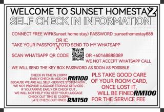 Sunset Homestay - Backpacker Hostel Self Checkin - Kuching - 1