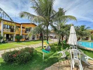 Casas no Residencial Moradas de Israel, com 3 suítes (todas com ar condicionado), internet 300MBPS e área gourmet privativa a aproximadamente 200m da praia de Taperapuã, (Axé Mói)com piscinas, sauna, portaria 24hrs - Porto Seguro - 8