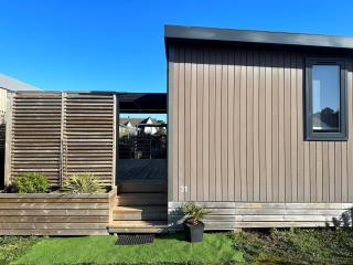 Mobil-home confort 6 pers, 3 ch, pisc chauffée, à 200m plage Jullouville - FR-1-361A-70 - 9