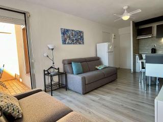 Appartement cosy 4 pers. à 400m de la plage, piscine, terrasse, parking sécurisé - FR-1-225-807 - Argelès-sur-Mer - 0