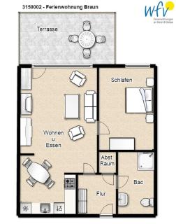 Juist Zauber - Haus 3 Ferienwohnung Strandaster - 1