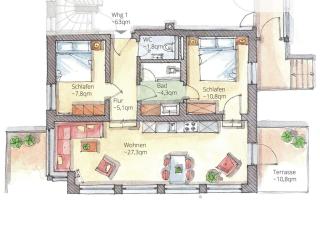Haus Nordland Ferienwohnung Wattblick 1 - Juist - 1