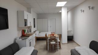 Eleonoras Ferienwohnung in Würzburg Stadt mit Terrasse und eigenen Parkplätzen vor der Tür, für große Gruppen bis zu 13 Personen geeignet - 4