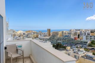 Cosy Penthouse with Terrace & views in St Julians by 360 Estates - Tal-Għoqod - 3