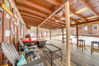 2 Fire Pits and Covered Deck Cabin in Happy Jack! - Happy Jack - 9