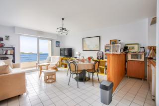 Vue mer à 50m plage - Appartement pour 4 - Erquy - 2