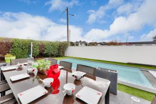 Maison pour 8 - Piscine - 550 m de la plage - 5