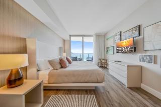 Splendid Resort - Oceanview 1BDR & 1BA Apt Right on the Beach, Heated pool, GYM - Hollywood - 9